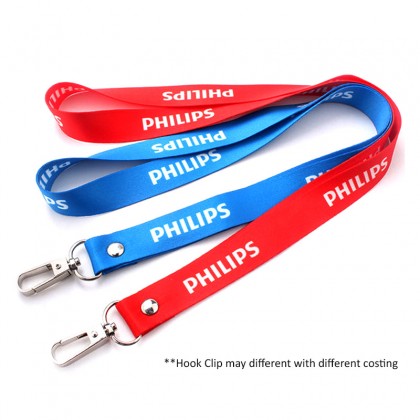 Silk Screen Polyester Lanyard